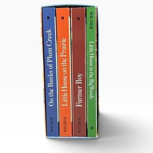 Laura Ingalls Wilder Little House on the Prairie 4 Book Box Set Garth Williams